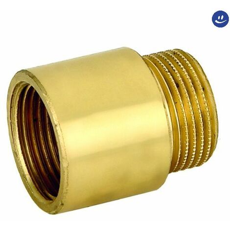 Raccordo diritto maschio/femmina in ottone giallo serie 1500 3/4x30 mm ICMA