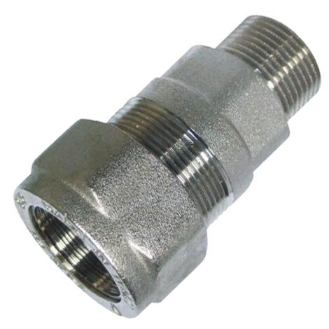 RACCORDO DIRITTO MASCHIO IN OTTONE 1/2   PETTINAROLI