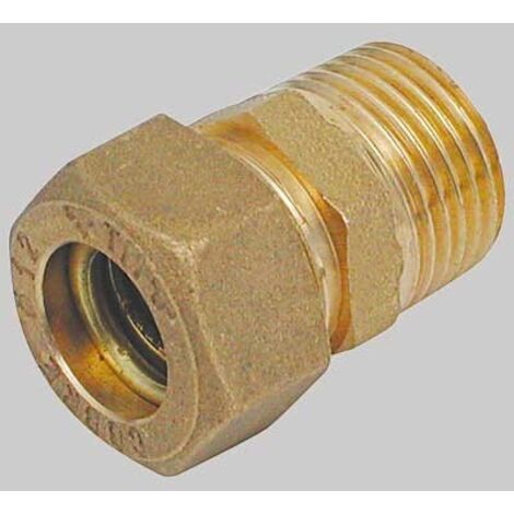RACCORDO DIRITTO MASCHIO O-RING TIEMME - 14 x 1/2