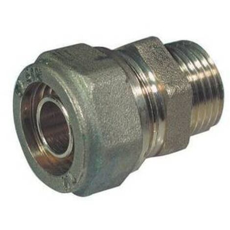 RACCORDO DIRITTO MASCHIO PER TUBO COBRA-PEX Misura: 3/4 x 15