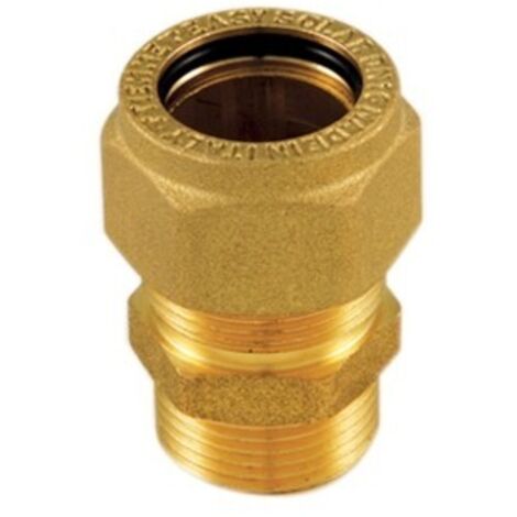 RACCORDO DIRITTO MASCHIO PER TWIN SOLAR DN 20 x 1" M