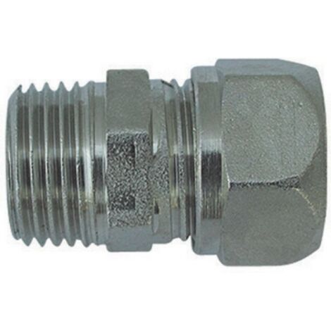 RACCORDO DIRITTO MASCHIO TIEMME 1/2 x 16