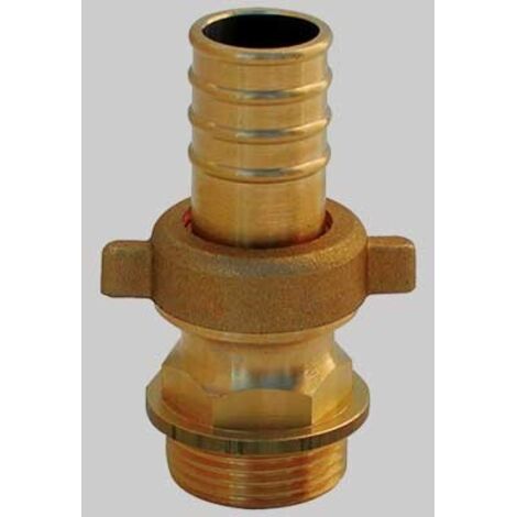 RACCORDO DIRITTO PER POMPA OTTONE - 1/2 x 15
