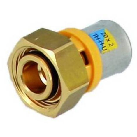 RACCORDO DIRITTO SEDE CONICA O-RING CON GIRELLO SOLO USO GAS 3/4 x 20 GF