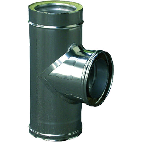 Raccordo doppia parete a 't' 90° ø cm 20/25