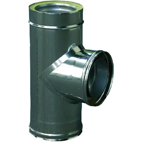 RACCORDO DOPPIA PARETE A 'T' 90° ø cm 25/30