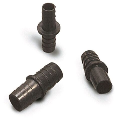 Raccordo doppio portagomma in abs grigia d.mm.21x21 785000PG21X21
