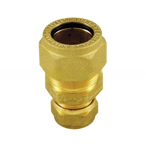 Raccordo dritto doppio inox rame easysolar  DN 16 x 22/18 TIEMME