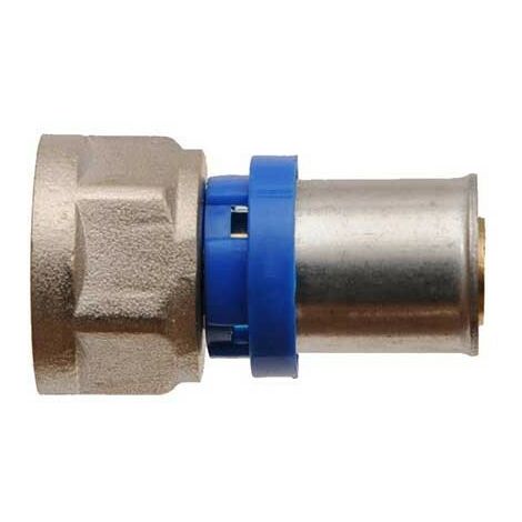 Raccordo dritto femmina a pressare per multistrato : Diametro - 26X3/4"
