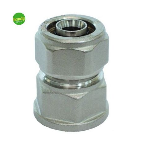 Raccordo dritto per multistrato rinaldi & pettinaroli femmina 1/2 x Ø 16 mm