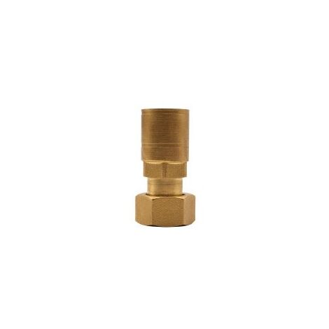Raccordo E-PRESS con girello GAS DN12 x 1/2" per tubo AISI316L A03-0020-06625