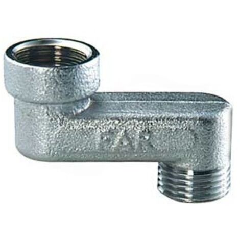 Raccordo eccentrico attacchi femmina-maschio FAR 5560  1/2" X 1/2" - cm.1