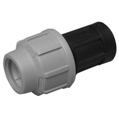 Raccordo femmina dianflex per polietilene 2"1/2 x 75 blu