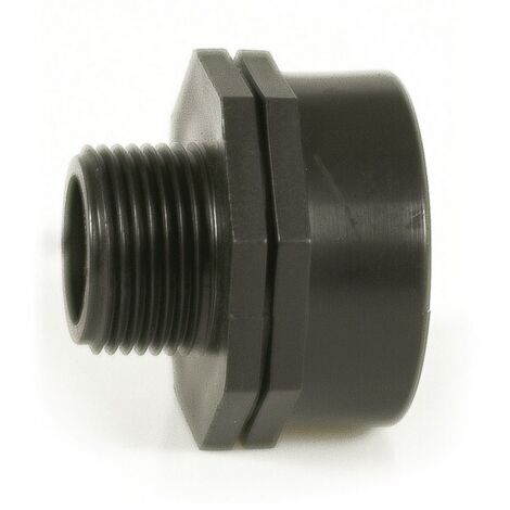 Raccordo filettato maggioratore per tubo in polietilene  mis. 1x1.1/4 (25 pezzi) -