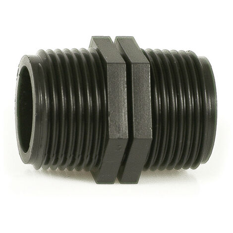 RACCORDO FILETTATO NIPPLO PER TUBO IN POLIETILENE mis. 2 10.00 pz