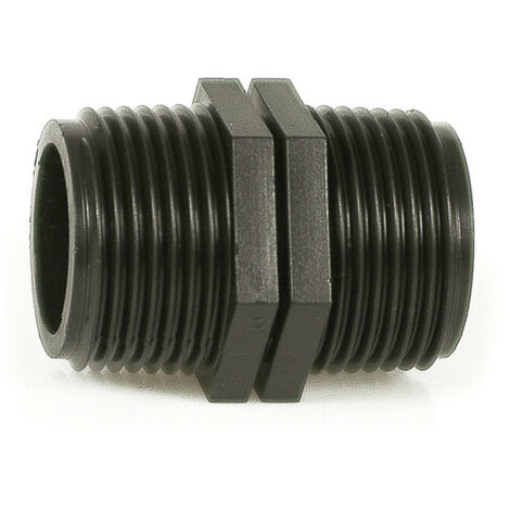 RACCORDO FILETTATO NIPPLO PER TUBO IN POLIETILENE  mis. 3/4 100.00 pz