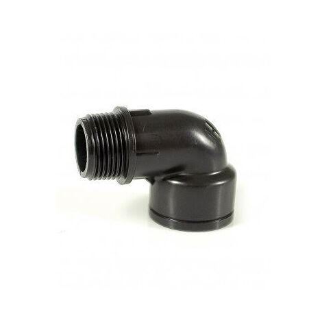 Raccordo filettato per irrigazione mod. Gomito filettato maschio - Femmina D. 1" in PP. IR62720D0N320