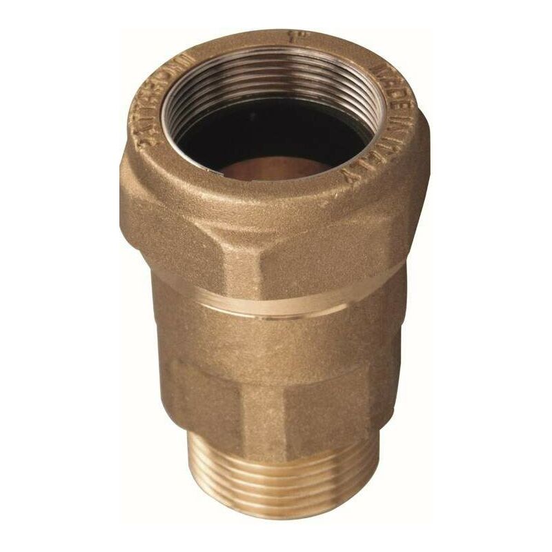 Raccordo Filetto Maschio Per Tubo Ferro Zincato Pattaroni F800 1 2'