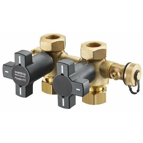 RACCORDO FLYPASS 4TZ, OTTONE, DN 15, PN 16, kvs 22.00