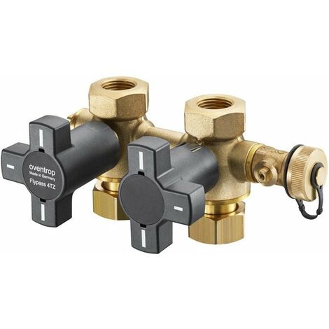 RACCORDO FLYPASS 4TZ, OTTONE, DN 20, PN 16, kvs 34.00