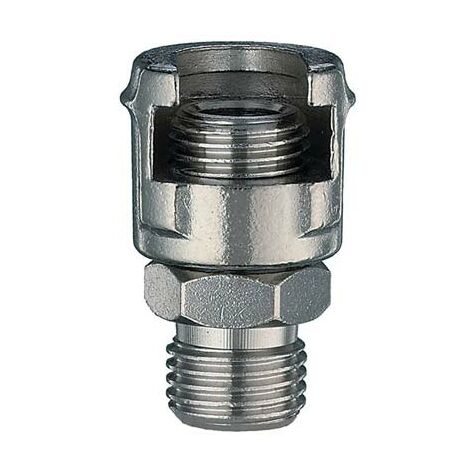 Raccordo f.maschio dado capettato ac 11/a-b ani 3/8m (10 pezzi) Ani