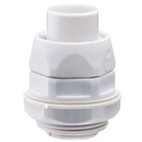 raccordo girevole diritto con passo gas - rdg - ip54 - diametro guaina 32mm - grigio ral7035