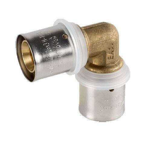 Raccordo gomito intermedio ø63/4,5 x 63/4,5 Pexal Brass - raccordo a pressare VS0130841