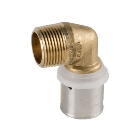 Raccordo gomito maschio 26x3 x 1" Pexal Brass - raccordo a pressare VS0170531