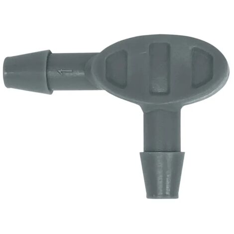 Raccordo gomito per tubo capillare 1/4" 4-6mm Verdemax