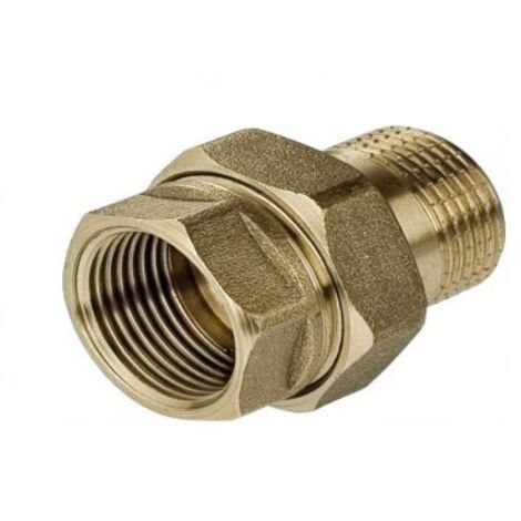 RACCORDO IN OTTONE 1 POLLICE CONICO