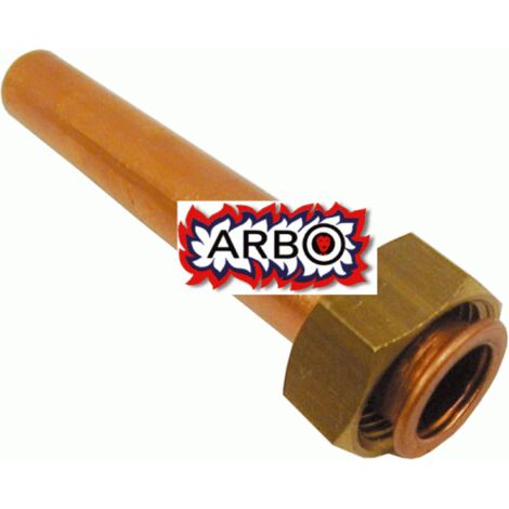 RACCORDO IN RAME DRITTO CON RAC 3/4 120MM SET 5 PEZZI - ARBO