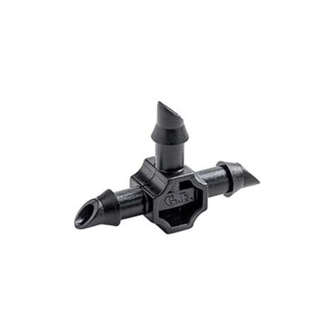 RACCORDO INNESTO T PER TUBO CAPILLARE DA MM.4X6- - in blister da pz.10 - 80006282 - 5 blister GF