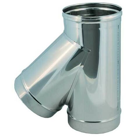 Raccordo inox braga a 135° : Diametro - 140