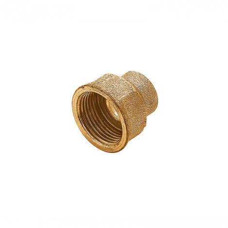 Raccordo manicotto dritto bronzo 3/8" x 12 a saldare femmina FRABO