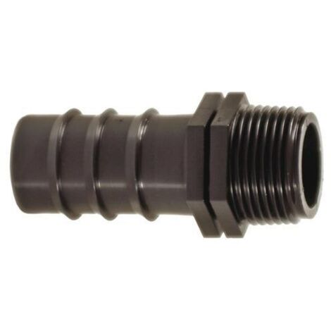 Raccordo maschio bassa pressione diametro mm 16x3/4 pollici conf. da 100 pz