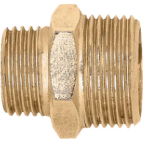 Raccordo maschio-bicono 3/8" M x 23 p. 1,5 M Caleffi 384030  Ottone