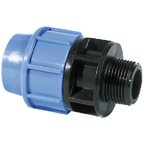 Raccordo Maschio Dritto In Ottone 16mm X 1/2" | Per Tubi PEX-AL-PEX, Tipo A Compressione