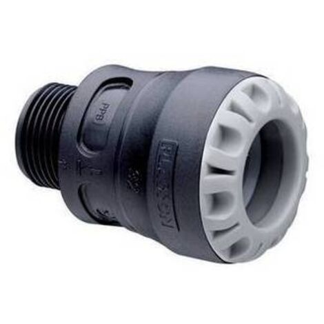 RACCORDO MASCHIO UNO 20 x 1/2 PLASS