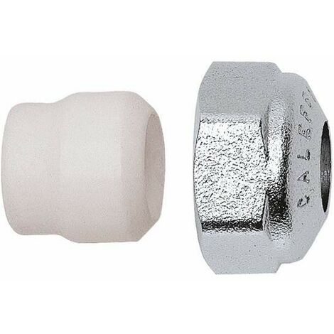 Raccordo meccanico per tubo in rame a tenuta PTFE 23p.1,5 Ø15 Caleffi 438015  23 p.1,5 - Ø 15