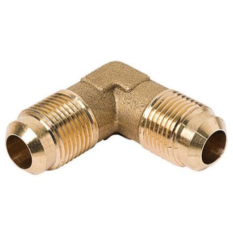 RACCORDO NIPLEX OTTONE A GOMITO DA 3/8 PER TUBO RAME CLIMATIZZATORE