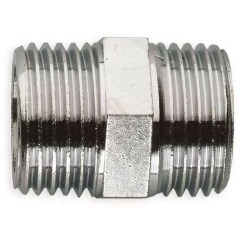 Raccordo Nipplo per rubinetti Luxor cromato M/M 1/2 55022100
