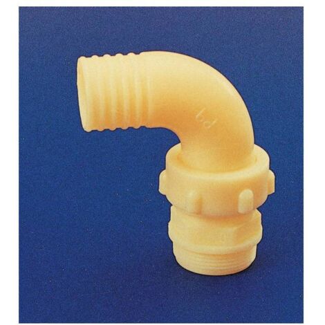 RACCORDO NYLON 3 PZ CURVO ART. 2046 1.1/2X50. Prezzo per 1 pezzo.