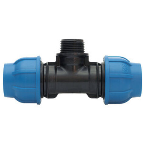 RACCORDO NYLON TEE M D 16 X 1/2 X 16 MM- 20,0 pz