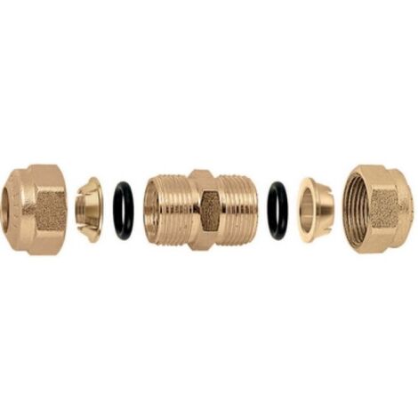 RACCORDO O-RING A MANICOTTO PER TUBO RAME Diam. 16