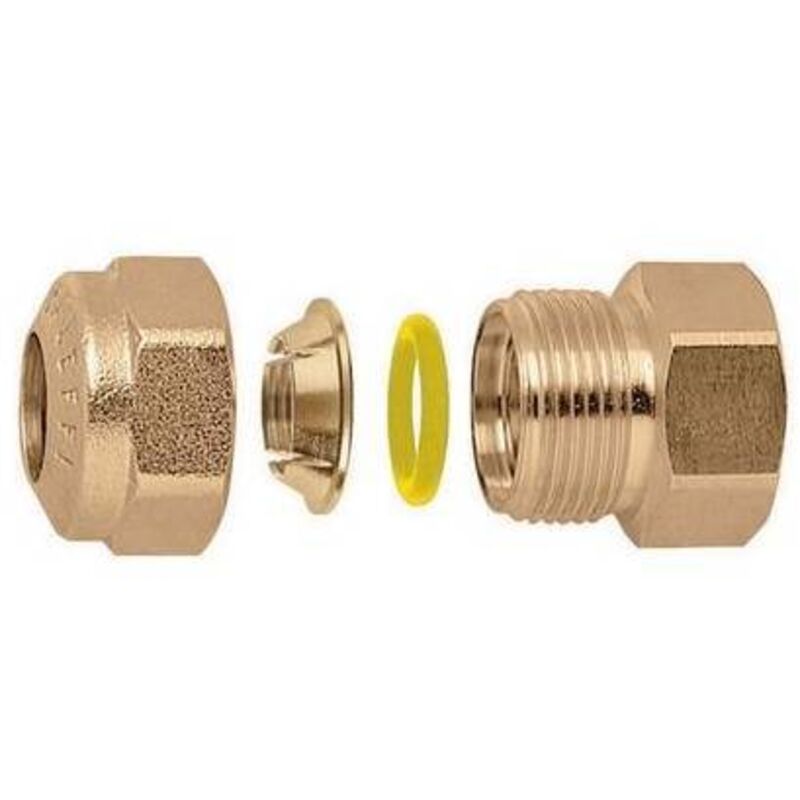 RACCORDO MULTISTRATO DRITTO DIRITTO APE 16X1/2 FEMMINA NIPLES 1/2X16 | Leroy Merlin
