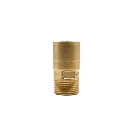 Raccordo ottone a pressare gas DN12 x 1/2" M A03-0020-06624