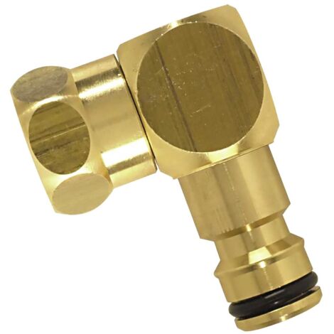 Adattatore Per Tubo Da Giardino In Ottone Girevole Hourleey – Raccordo Per Avvolgitubo 2,5 Cm A 2 Cm