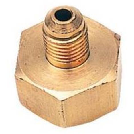 RACCORDO PER BOMBOLE 1/4" SAE M x 1/2F R407