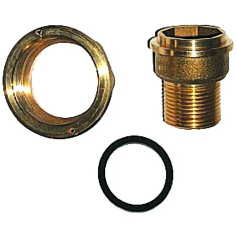 Raccordo per contatore gas FG ø 1" 1/4 x 3/4" completo di canotto, dado femmina girello e guarnizione 00000050411