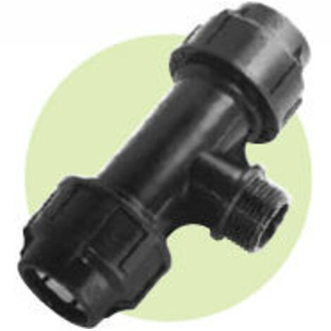 Raccordo per irrigazione Tee filettato maschio da 20 mm 1/2 47220